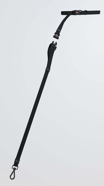 Nightshift Stiff Leash full View - Funky Furball Pet Co.